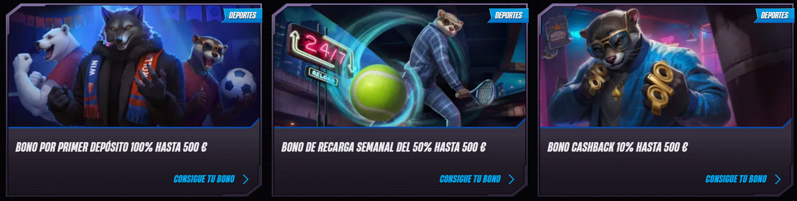 Winrolla Casino promociones y bonos para apuestas deportivas